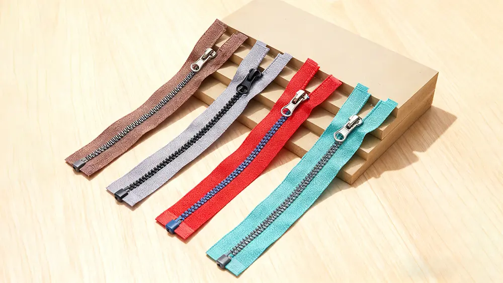 What is a resin zipper?