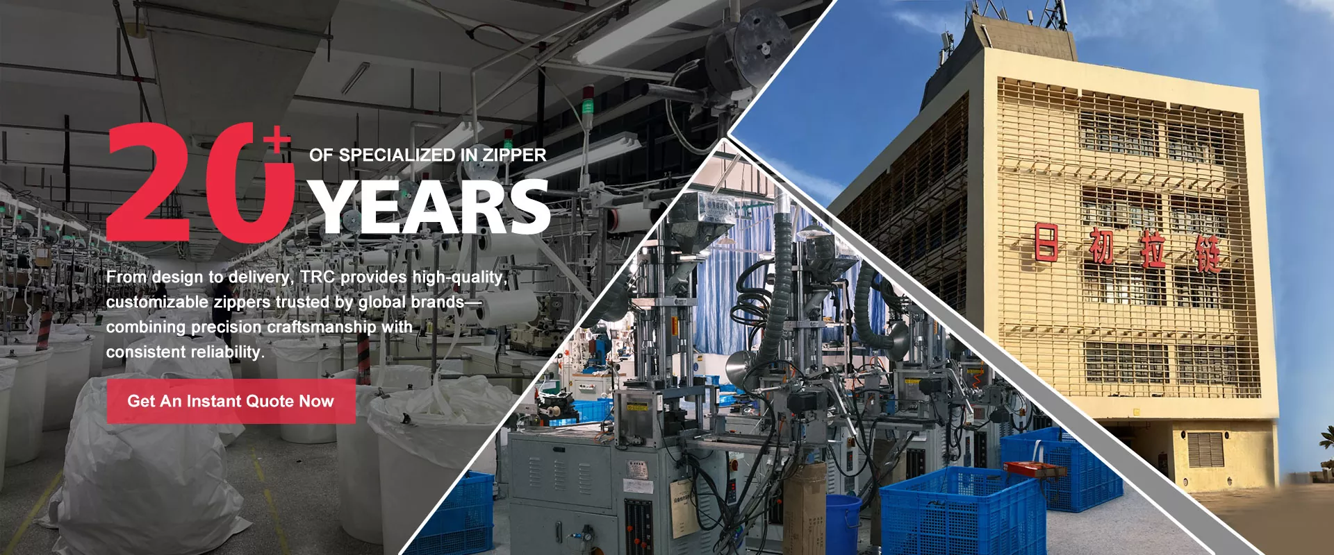 China Nylon Zipper Factory